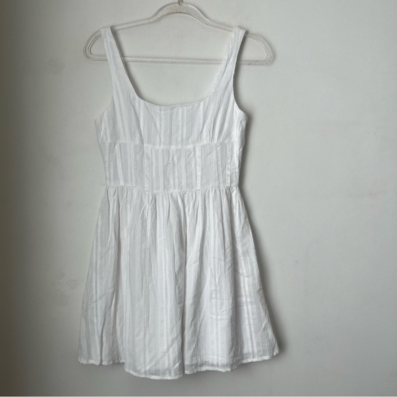 Princess Polly Lorinda White A-line Mini Dress 4 - Picture 7 of 10